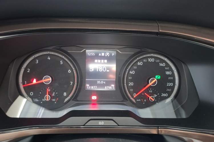Used Volkswagen Tharu 2020 280TSI Two-Wheel Drive Luxury Plus Version China VI Standard Instrument Cluster