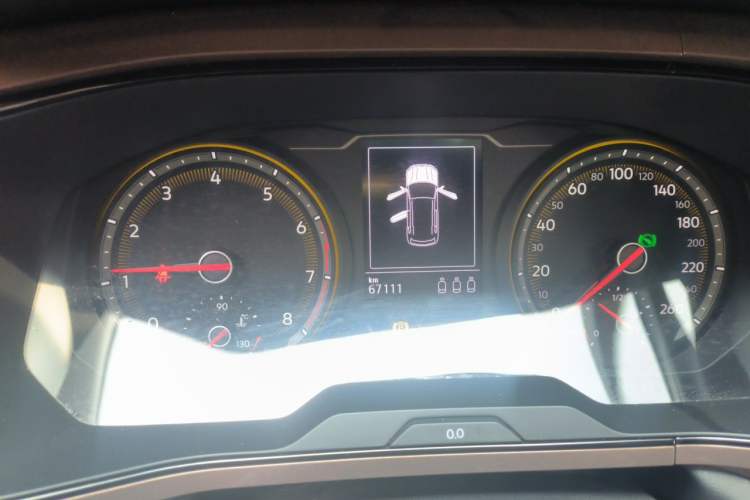 Used Volkswagen Tharu 2020 280TSI Two-Wheel Drive Luxury Edition China VI Standard Instrument Cluster