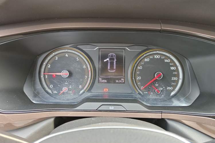Used Volkswagen Tharu 2020 280TSI Two-Wheel Drive Comfort Edition China VI Standard Instrument Cluster