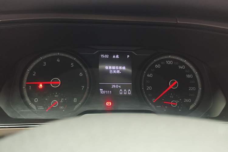 Used Volkswagen Tharu 2020 280TSI Two-Wheel Drive Luxury Edition China VI Standard Instrument Cluster