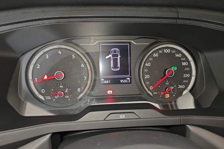 Used Volkswagen Tharu 2020 280TSI Two-Wheel Drive Trend Edition China VI Standard Instrument Cluster