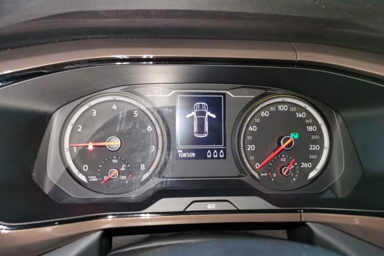 Used Volkswagen Tharu 2020 280TSI Two-Wheel Drive Luxury Plus Version China VI Standard Instrument Cluster