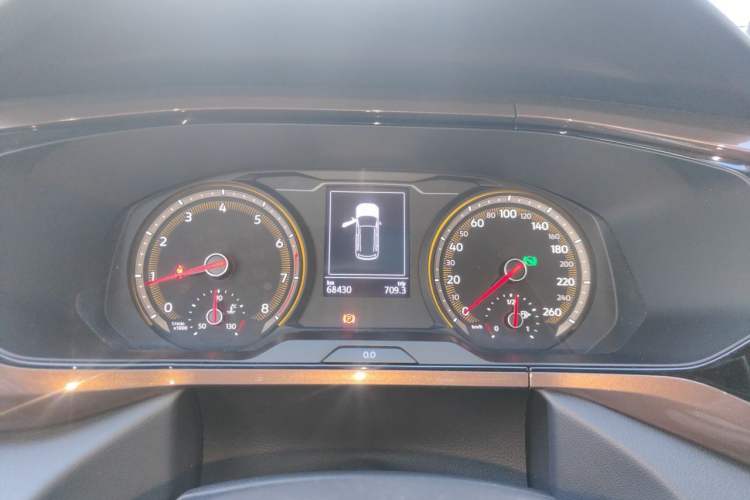 Used Volkswagen Tharu 2020 280TSI Two-Wheel Drive Luxury Plus Version China VI Standard Instrument Cluster