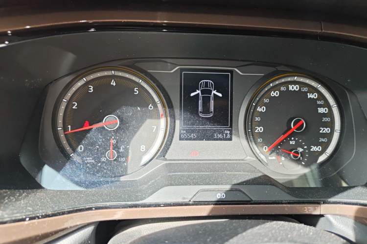 Used Volkswagen Tharu 2020 280TSI Two-Wheel Drive Luxury Edition China VI Standard Instrument Cluster