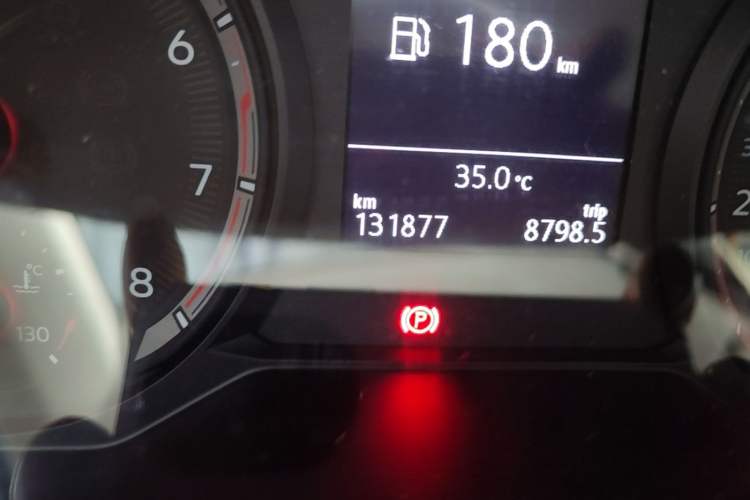 Used Volkswagen Tharu 2020 280TSI Two-Wheel Drive Luxury Plus Version China VI Standard Odometer Close Up