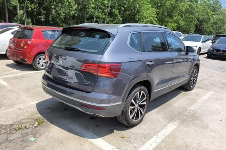 Used Volkswagen Tharu 2020 Revised Version 330TSI Four-Wheel Drive Flagship Edition China VI Rear Right 45 Deg