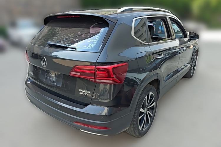 Used Volkswagen Tharu 2020 280TSI Two-Wheel Drive Luxury Edition China VI Standard Rear Right 45 Deg