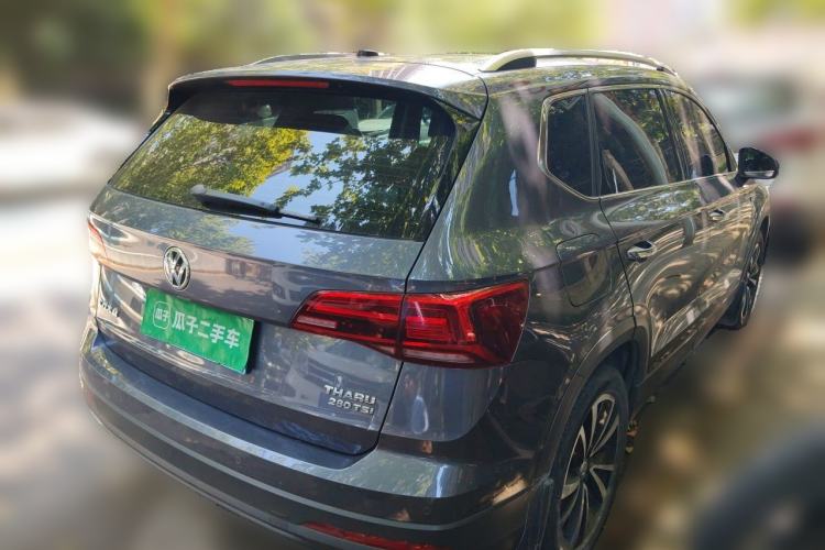 Used Volkswagen Tharu 2020 280TSI Two-Wheel Drive Luxury Plus Version China VI Standard Rear Right 45 Deg