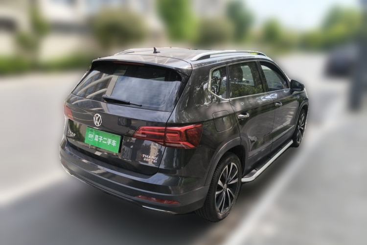 Used Volkswagen Tharu 2020 280TSI Two-Wheel Drive Luxury Edition China VI Standard Rear Right 45 Deg