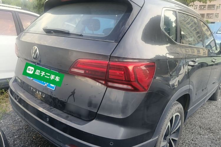 Used Volkswagen Tharu 2020 280TSI Two-Wheel Drive Luxury Edition China VI Standard Rear Right 45 Deg