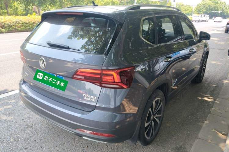Used Volkswagen Tharu 2020 280TSI Two-Wheel Drive Luxury Plus Version China VI Standard Rear Right 45 Deg