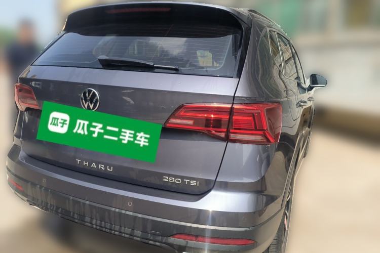 Used Volkswagen Tharu 2020 280TSI Two-Wheel Drive Luxury Edition China VI Standard Rear Right 45 Deg