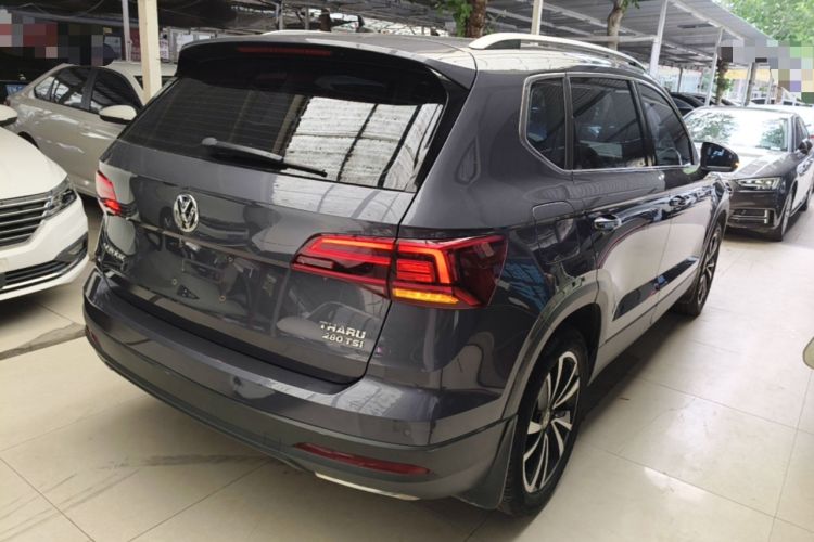 Used Volkswagen Tharu 2020 280TSI Two-Wheel Drive Luxury Edition China VI Standard Rear Right 45 Deg