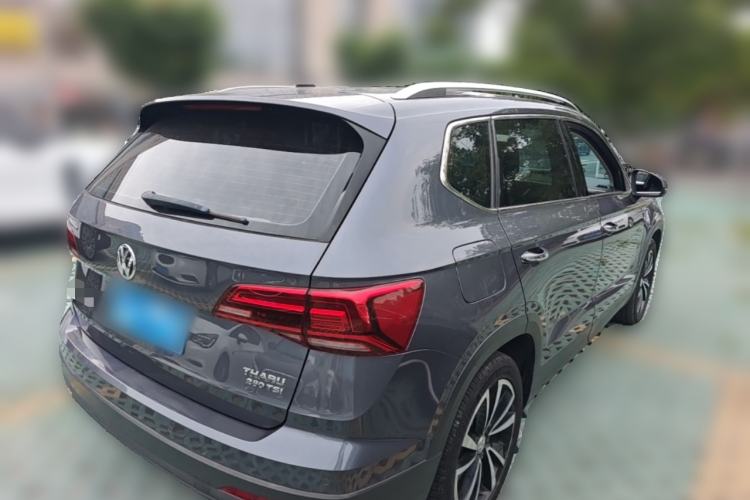 Used Volkswagen Tharu 2020 280TSI Two-Wheel Drive Luxury Edition China VI Standard Rear Right 45 Deg
