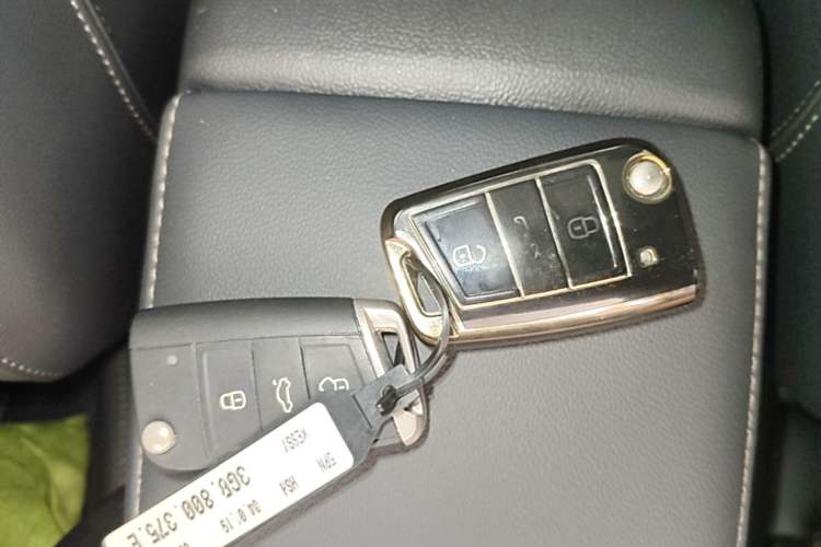 Used Volkswagen Tharu 2020 280TSI Two-Wheel Drive Comfort Edition China VI Standard Vehicle Key