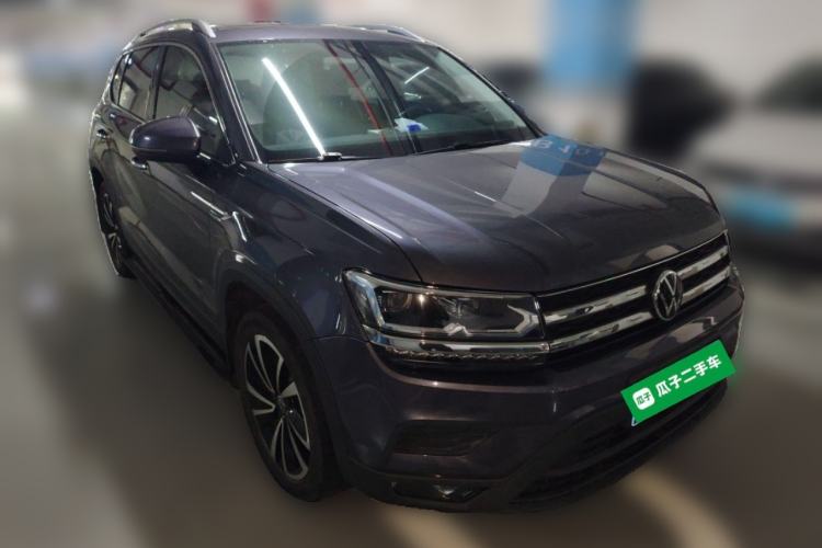 Used Volkswagen Tharu 2020 280TSI Two-Wheel Drive Luxury Edition China VI Standard Front Right 45 Deg