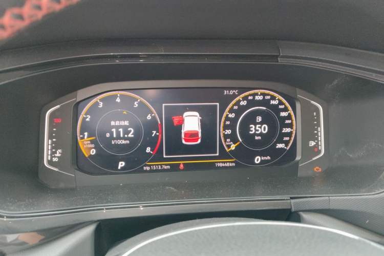 Used Volkswagen Tharu 2020 280TSI Two-Wheel Drive Trend Edition China VI Standard Instrument Cluster