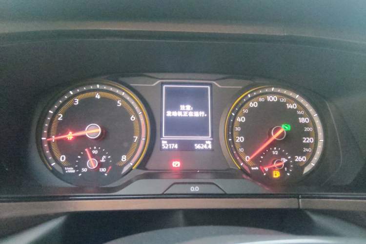 Used Volkswagen Tharu 2020 280TSI Two-Wheel Drive Comfort Edition China VI Standard Instrument Cluster