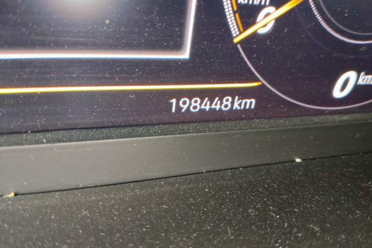 Used Volkswagen Tharu 2020 280TSI Two-Wheel Drive Trend Edition China VI Standard Odometer Close Up