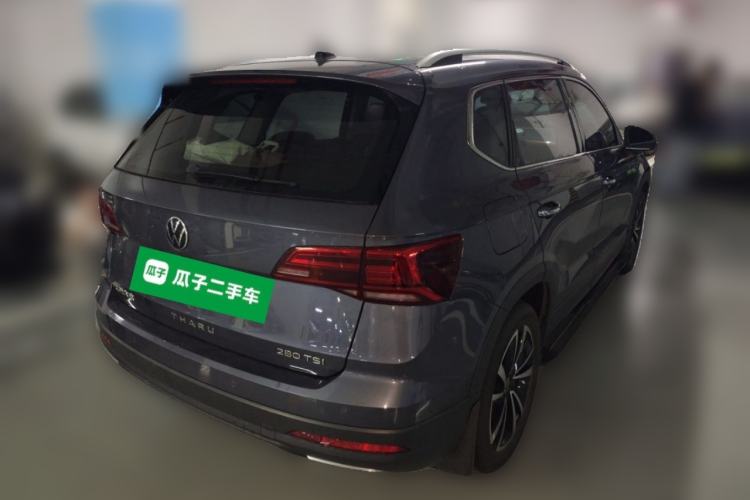 Used Volkswagen Tharu 2020 280TSI Two-Wheel Drive Luxury Edition China VI Standard Rear Right 45 Deg