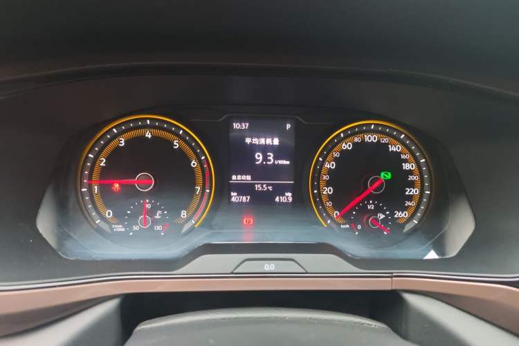 Used Volkswagen Tharu 2020 280TSI Two-Wheel Drive Comfort Edition China VI Standard Instrument Cluster