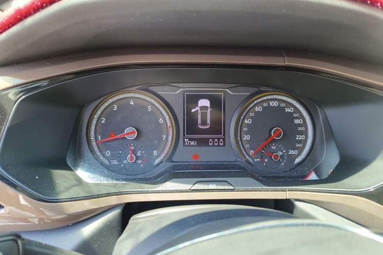 Used Volkswagen Tharu 2020 280TSI Two-Wheel Drive Luxury Edition China VI Standard Instrument Cluster