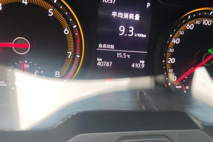 Used Volkswagen Tharu 2020 280TSI Two-Wheel Drive Comfort Edition China VI Standard Odometer Close Up