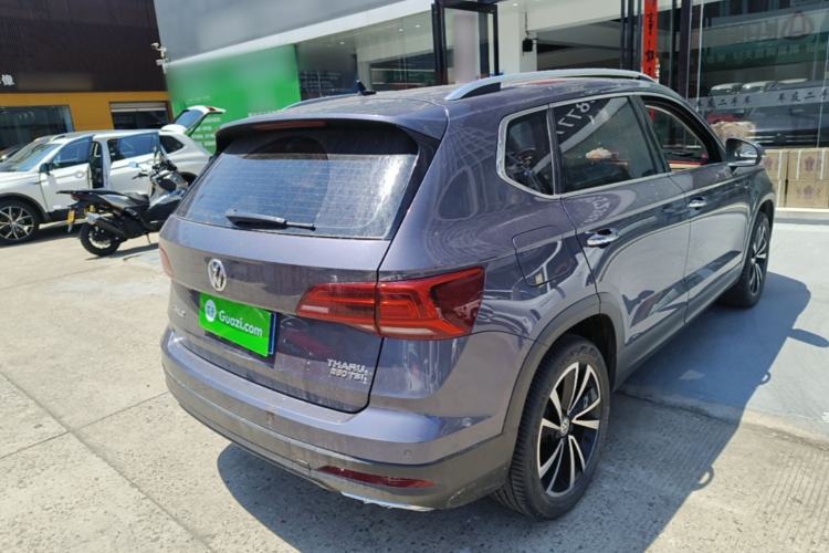 Used Volkswagen Tharu 2020 280TSI Two-Wheel Drive Luxury Edition China VI Standard Rear Right 45 Deg