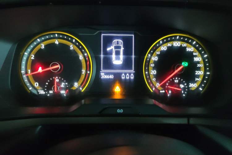 Used Volkswagen Tharu 2020 280TSI Two-Wheel Drive Luxury Edition China VI Standard Instrument Cluster