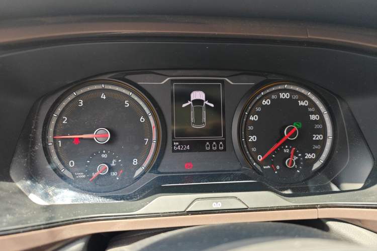Used Volkswagen Tharu 2020 280TSI Two-Wheel Drive Luxury Edition China VI Standard Instrument Cluster