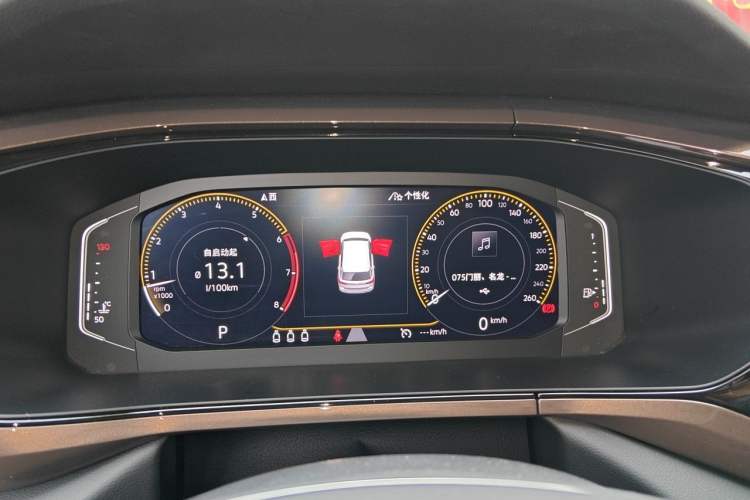 Used Volkswagen Tharu 2020 280TSI Two-Wheel-Drive Flagship Version China VI Instrument Cluster
