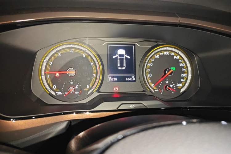 Used Volkswagen Tharu 2020 280TSI Two-Wheel Drive Comfort Edition China VI Standard Instrument Cluster