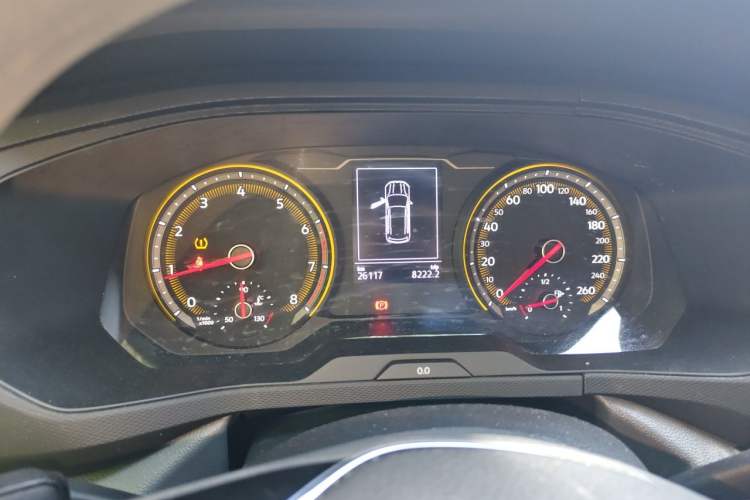 Used Volkswagen Tharu 2020 280TSI Two-Wheel Drive Trend Edition China VI Standard Instrument Cluster