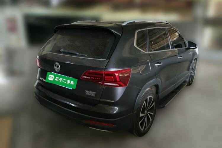 Used Volkswagen Tharu 2020 280TSI Two-Wheel Drive Luxury Edition China VI Standard Rear Right 45 Deg