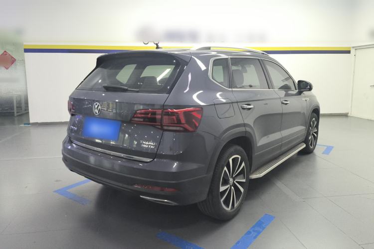 Used Volkswagen Tharu 2020 280TSI Two-Wheel Drive Luxury Edition China VI Standard Rear Right 45 Deg