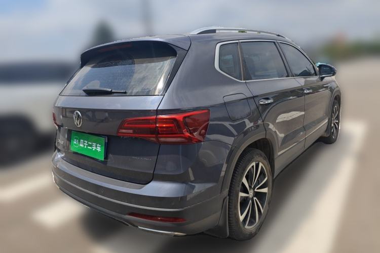 Used Volkswagen Tharu 2020 280TSI Two-Wheel Drive Luxury Edition China VI Standard Rear Right 45 Deg