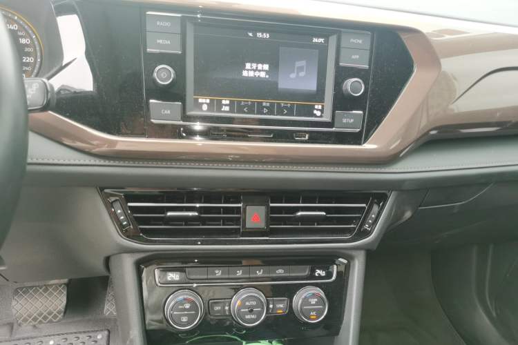 Used Volkswagen Tharu 2020 280TSI Two-Wheel Drive Comfort Edition China VI Standard Audio And AC Panel
