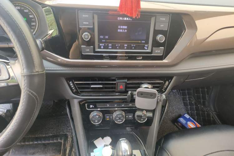 Used Volkswagen Tharu 2020 280TSI Two-Wheel Drive Comfort Edition China VI Standard Audio And AC Panel