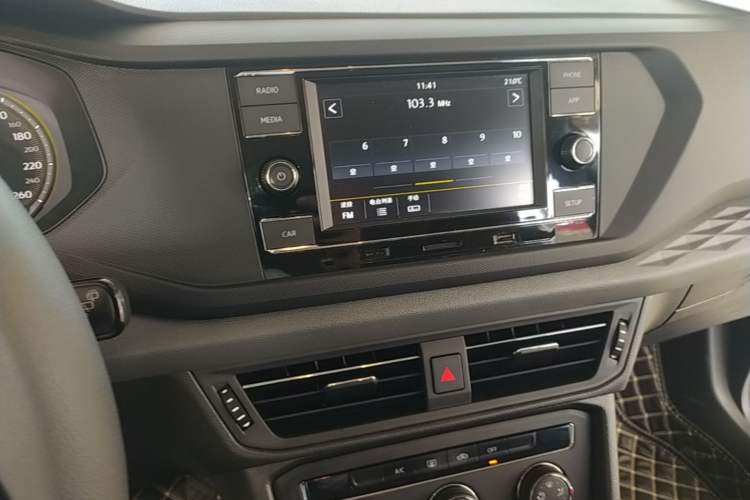 Used Volkswagen Tharu 2020 280TSI Two-Wheel Drive Trend Edition China VI Standard Audio And AC Panel
