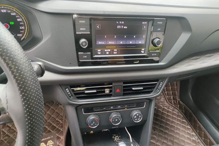 Used Volkswagen Tharu 2020 280TSI Two-Wheel Drive Trend Edition China VI Standard Audio And AC Panel