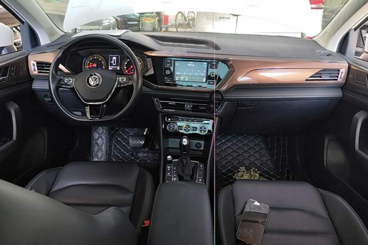 Used Volkswagen Tharu 2020 280TSI Two-Wheel Drive Comfort Edition China VI Standard Center Console