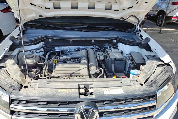 Used Volkswagen Tharu 2020 280TSI Two-Wheel Drive Comfort Edition China VI Standard Engine Bay