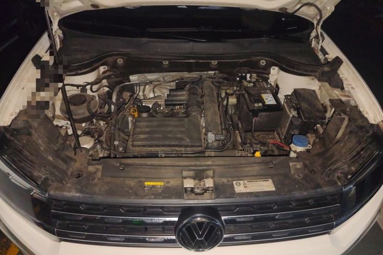 Used Volkswagen Tharu 2020 280TSI Two-Wheel Drive Comfort Edition China VI Standard Engine Bay