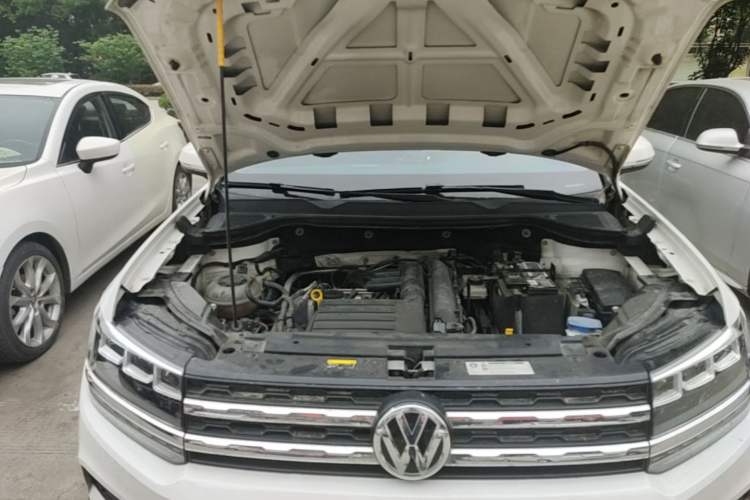 Used Volkswagen Tharu 2020 280TSI Two-Wheel Drive Comfort Edition China VI Standard Engine Bay