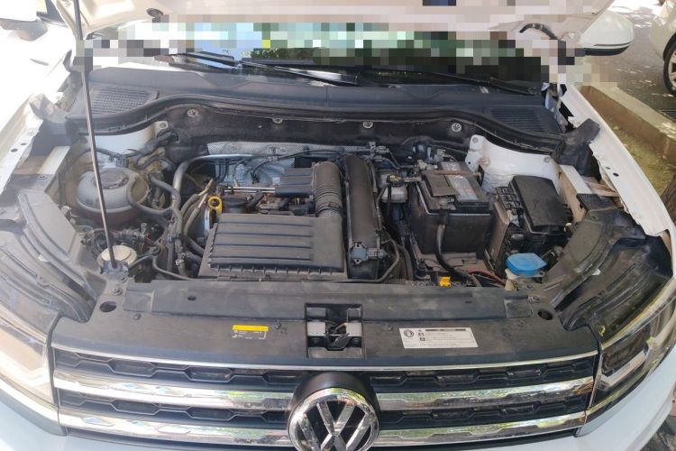 Used Volkswagen Tharu 2020 280TSI Two-Wheel Drive Luxury Plus Version China VI Standard Engine Bay