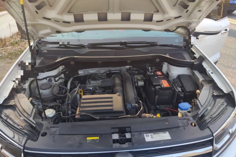 Used Volkswagen Tharu 2020 280TSI Two-Wheel Drive Luxury Plus Version China VI Standard Engine Bay