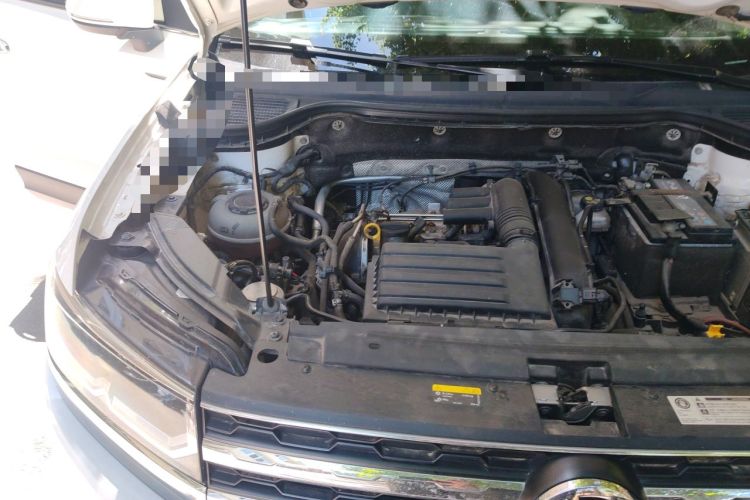 Used Volkswagen Tharu 2020 280TSI Two-Wheel Drive Luxury Plus Version China VI Standard Engine Bay Right