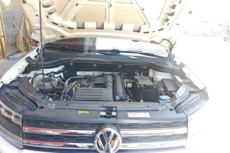 Used Volkswagen Tharu 2020 280TSI Two-Wheel Drive Comfort Edition China VI Standard Engine Bay
