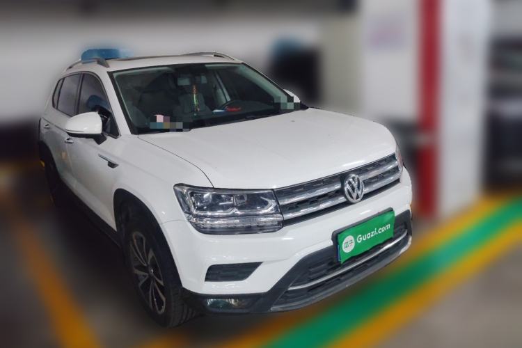 Used Volkswagen Tharu 2020 280TSI Two-Wheel Drive Luxury Plus Version China VI Standard Front Right 45 Deg