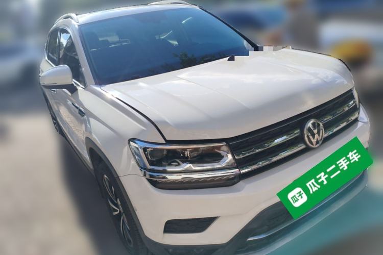 Used Volkswagen Tharu 2020 280TSI Two-Wheel-Drive Flagship Version China VI Front Right 45 Deg